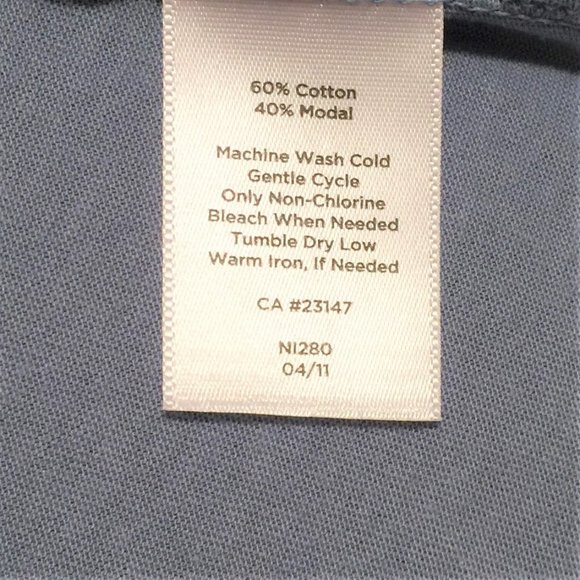 Talbots Blue Tank Top Size M - Picture 6 of 6